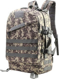 Men's Large Capacity Travel Backpacks Oxford Cloth Outdoor Tactical Duffle Bags Hiking Sports Camping Backpack (H/Multicolor)