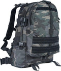 FOX OUTDOOR PRODUCTS Large Transport Pack | 37L Tactical Backpack with Compression Straps Hydration Pocket &amp Modular Webbing