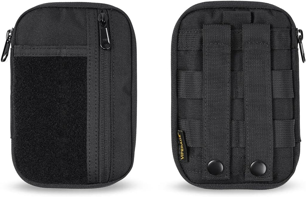 VIPERADE VE30 Molle Pouches Small EDC PouchCompact Belt Pouch for MenEDC Pouch Pocket Organiser with Patches AreaAdjustable Molle Backpack Pack Pocket for Camping Bush Craft/Hiking/Traveling