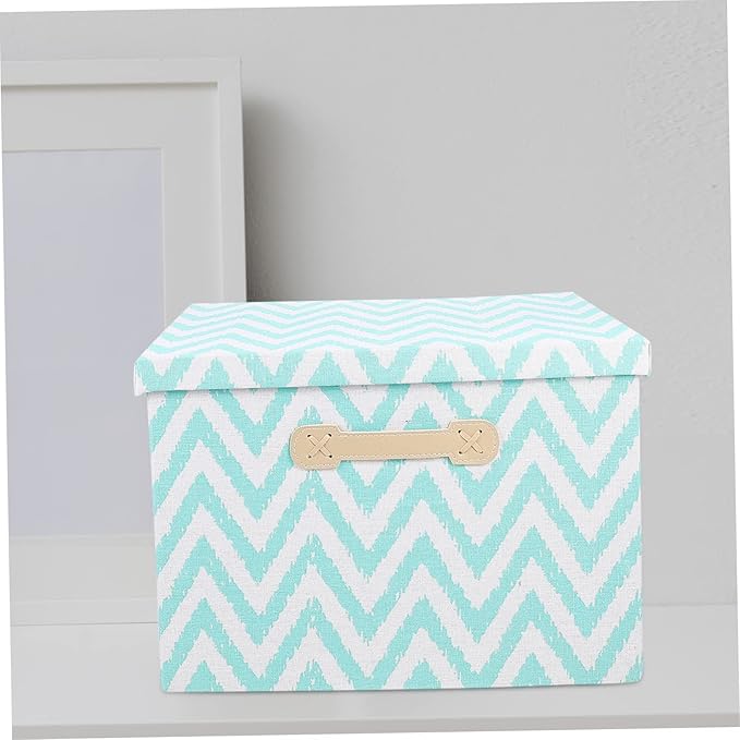 Convenient Multifunctional Storage Box for Home Use Breathable Fabric Organizer for Clothes Toys and Sundries Collapsible Design Pattern