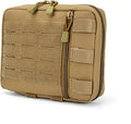 Tactical IFAK Micro Trauma Pouch Utility Laser Cut EDC Molle Tool Pouch Bag Horizontal Modular for Outdoor Activities