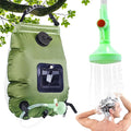 Portable Shower Camping 5 – Gallon/20L Solar Bath Pouch Premium Modern Ergonomic Head Hose Outside Camp Outdoor Beach Indoor Home | Multipurpose Outdoor Indoor Utility