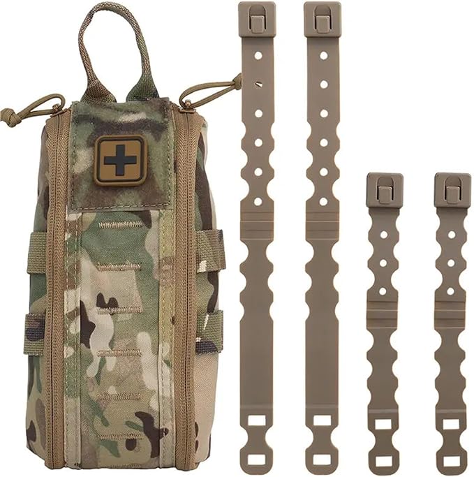Nylon Tactical Bag First Aid Kits Molle Pouch Mini Waist Bag Outdoor Camping Survival Tool Pouch