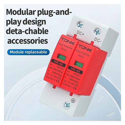 DC2P Series Surge Protection Device 500V 600V 800V 1000V for Photovoltaic Solar System(800V)
