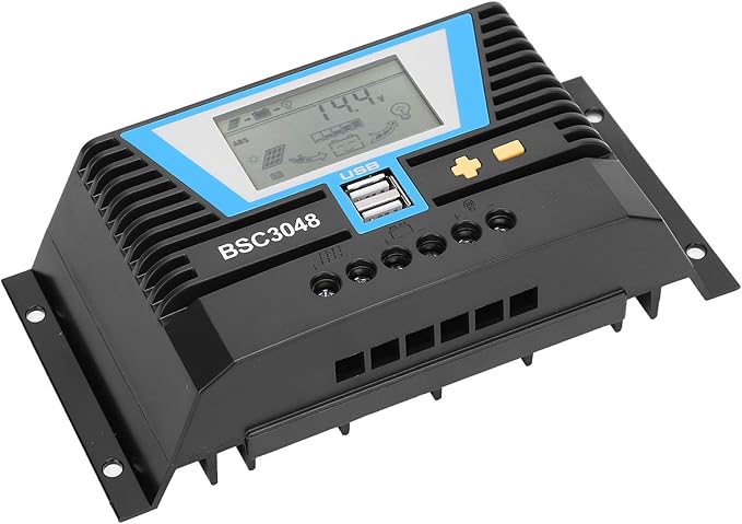 30A 12V/24V/36V/48V Solar Controller for Variety Batteries BSC3048 Charging Control Intelligent Regulator