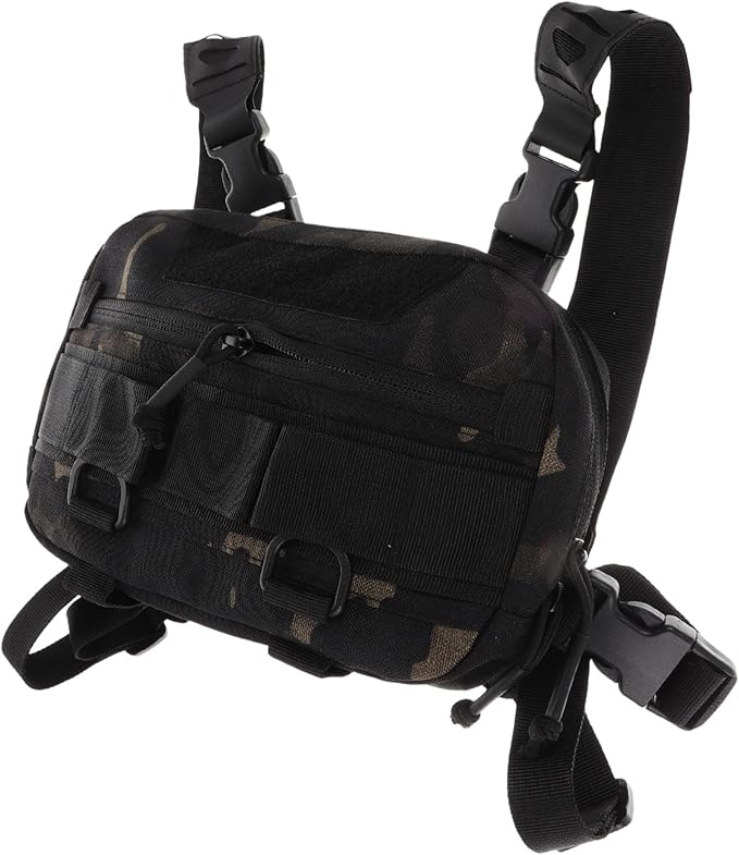 Multi-purpose Chest Pack for Men Wear-resistant Tool Holder Fanny Bag for Outdoor Activities for Hunting Cycling and Sports