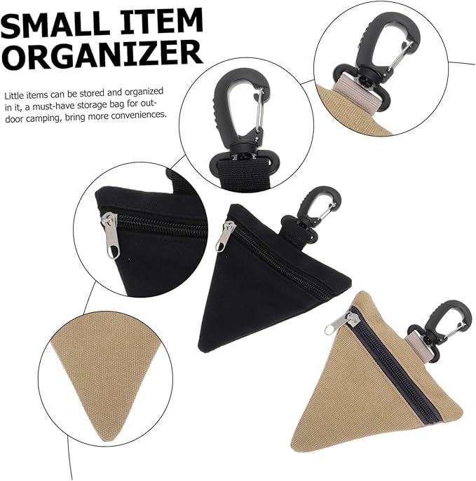 6 Pcs Fanny Pack Organizer Small Item Organizer Utility Pouch Belt Waist Pouch Bags