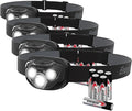 Energizer LED Headlamp PRO IPX4 Water Resistant Headlamps High-Performance Head Light for Outdoors Camping Running Storm Survival LED Light for Emergencies (Batteries Included) (Pack of 8)