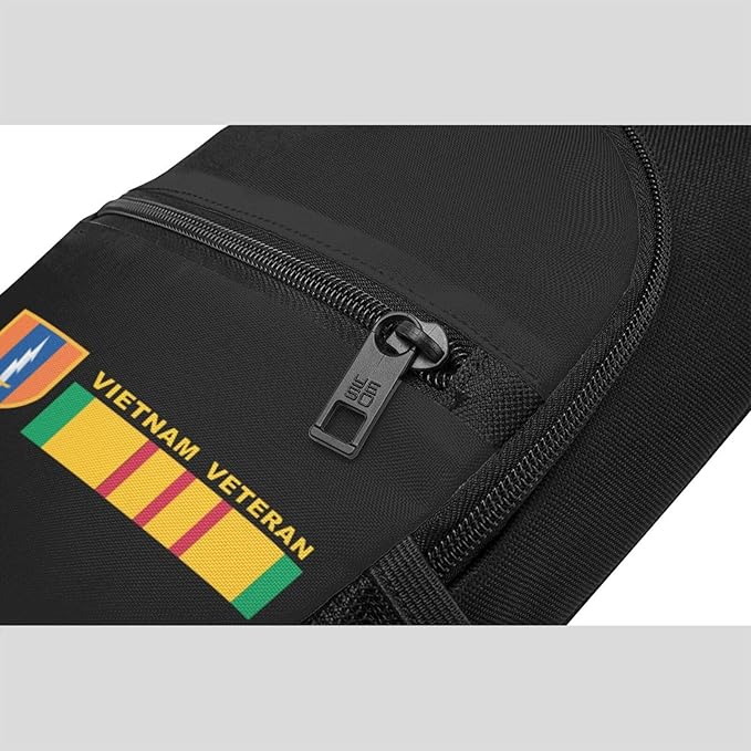 1st Signal Brigade Vietnam Veteran Chest Pack Leisure Shoulder Crossbody Chest Bag