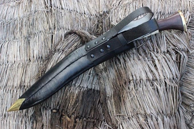 13 Traditional Service No.1 Kukri Khukuri Hand-Forged Knife High Carbon Steel Nepal Knives
