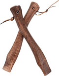 2pcs Wooden Hatchet Handle Replacement – 33cm Short Ergonomic Axe Handles with Non-Slip Grip for Camping Firewood and Tool Repair