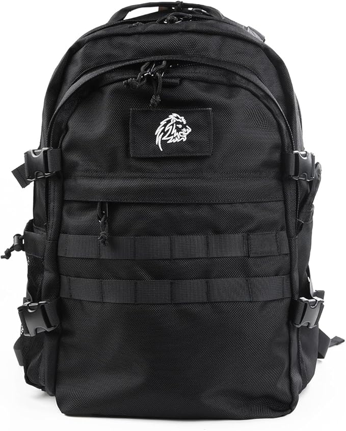 RIOREX Tactical Backpack water repellent Outdoor sports backpack Black