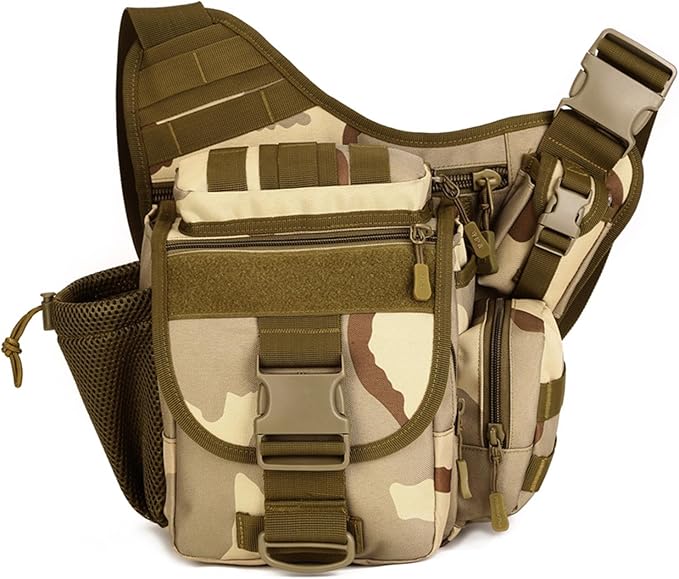 Tactical Messenger Camera Bag Military Shoulder Backpack for Hiking Fishing