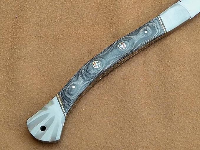 Custom Hand Craft Tactical Tomahawk Axe Sharp Edge Viking Bearded Camping Handmade Axe D2 Steel Hunting Axe
