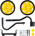 Generator Wheel Kit Compatible with Champion 2800-4750w with Folding Handle and Never-Flat Tires Generator Replacement Parts 40065
