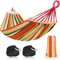 Bestrip Portable Hammock Single &amp Double Hammocks with Carrying Bag and 2 Tree Straps for Camping Travel Beach Outdoor 660lbs Capacity