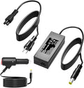 65W Power Adapter with 65W Car Charger for Anker Portable Power Station A1720 Anker 521/523/533 A1730/A1731 Powerhouse II 300 (256Wh/288Wh/389Wh) and 300W/200W Solar Power Station