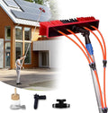 40FT Water Fed Pole Kit Adjustable Solar Panel Cleaning Kit Cleaner Tool for Window Glass Roof Outdoor Glass Brush Window Washing Equipment (40FT)