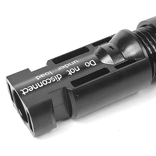 Staubli MC4 PV Solar Panel Cable Connector Pair for 8 AWG - Made in USA (5 Pairs)
