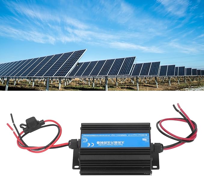 Solar Boost Controller 24V 72V 300W MPPT Solar Charge Controller for Electric Vehicle Advanced MPPT Technology with Dynamic Parameters Display Energy Saving Charger for Solar Pa