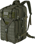 MOSISO 50L Tactical Backpack Large Men 3 Day Assault Rucksack Military DaypackArmy Green