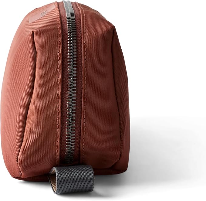 Bellroy Toiletry Kit (Unisex Toiletry Bag Zipper Closure Water-Resistant Lining Toothbrush Sleeve with Magnetic Closure Internal Mesh Pocket Organization) -Bronze