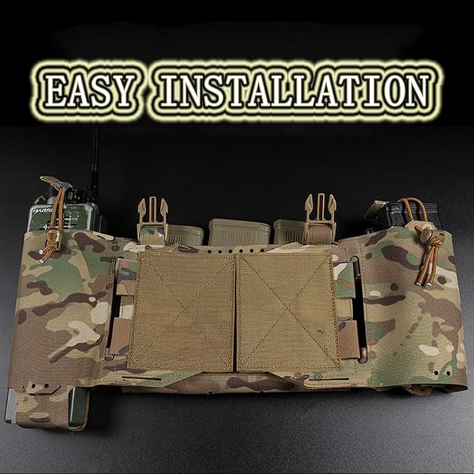 Tactical Expander Wing Pouch SetMilitary Radio Holder 5.56 Mag Pouch Hunting Vest Accessories Chest Rig Side Bag