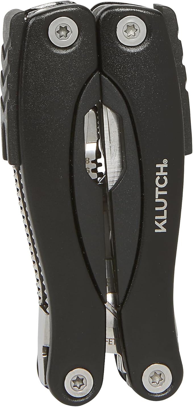 Klutch 12-in-1 Multifunction Tool with Carrying Pouch