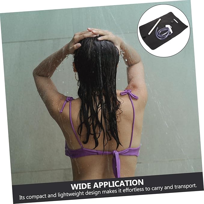 GALPADA 1set Portable Outdoor Shower Bag Lightweight Wear-Resistant Camping Shower for Refreshing Cleanliness Anywhere for Use