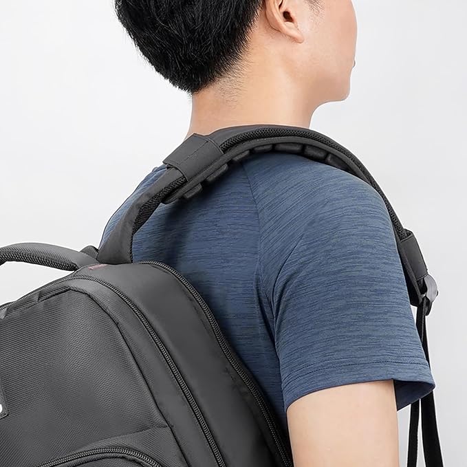 JFT Backpack Strap Pads with Air Cushions for Duffle Bag Anti-gravity Decompression Anti-Slip Ventilation and Heat Dissipation Design Keep Dry(2 PCs)