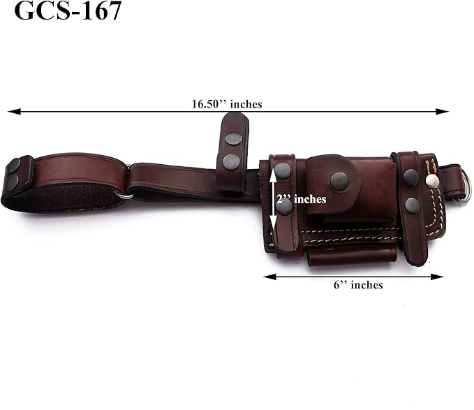 GCS Knives Custom Sheath - Dual Carry Full Tang Tactical Knife Sheath for Hunting Survival and Self-Defense - Horizontal/Vertical Carry Options GCS182