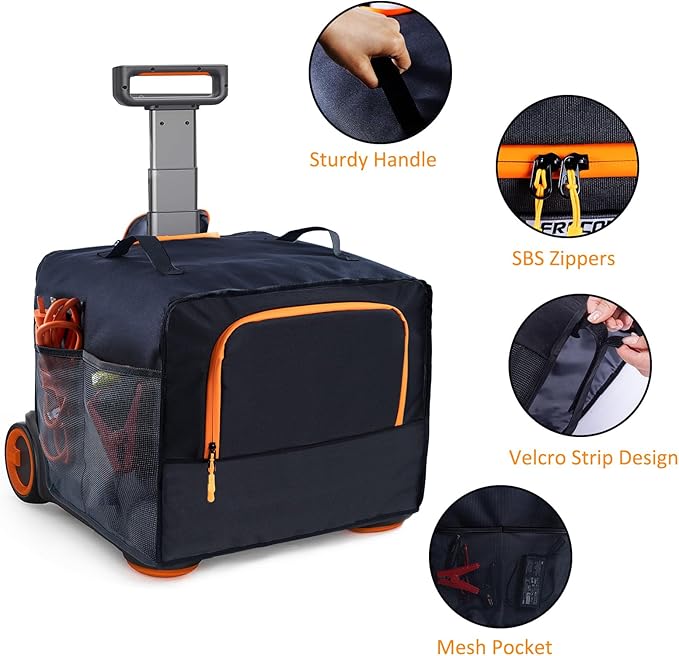 Upgraded Dust Cover Compatible with Jackery Solar Generator 2000 Plus 400W Jackery Explorer Kit 4000 Plus Jackry Solar Generator 3000 PRO 400W Water-resistant Dust Cover for Jackery Solar Generator