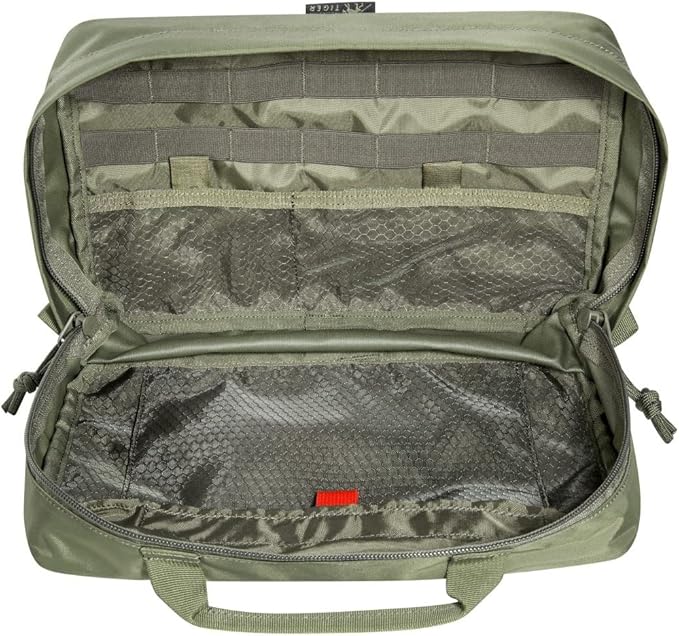 Tasmanian Tiger TT Multipurpose Pouch VL Backpack Accessory Bag with 6L Volume Backpack Organiser with Velcro Attachment EDC Pouch Olive