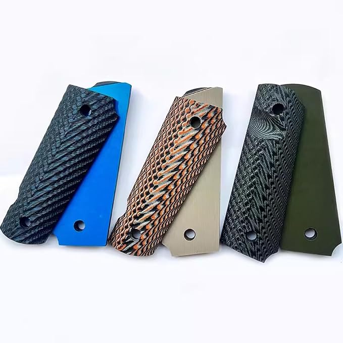 Knife Handle Resin Material With Screws Used For Various Cutting Tools(Green1)