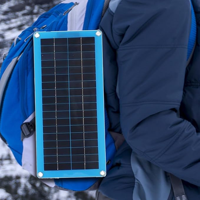 Single Solar Panel Heater Solar Powered Heater Solar Panel Plus Heater 30W Portable Solar Heater with Battery Compartment Winter Warmth for Pet Drying Heating