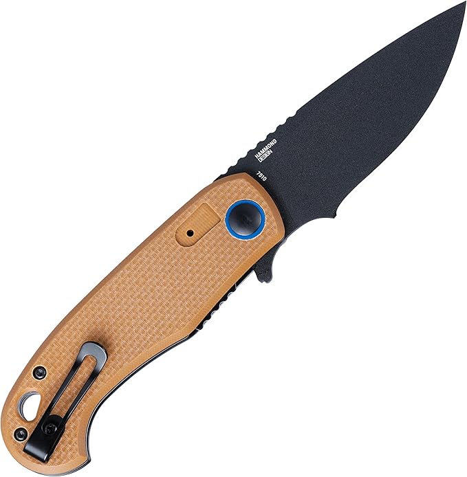 CRKT P.S.D. II EDC Folding Pocket Knife: Everyday Carry Assisted Opening IKBS Ball Bearing Pivot Liner Lock G10 Handle 7910