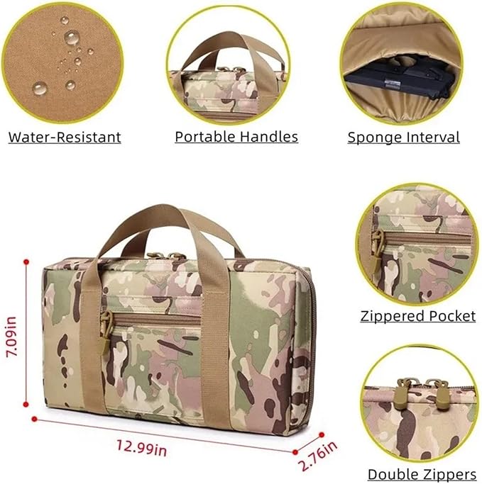Tactical Handbag Bag Pouch IFAK Bag Pouch Storage Tool Bag Pouch Outdoor Field Portable Accessory Bag