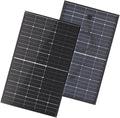 BougeRV Bifacial N-Type 300 Watts 16BB Mono Solar Panel 25% High-Efficiency All Black 12V/24V 300W Solar Panel for RV Camping Off-Grid Home Boat Marine 1 Piece