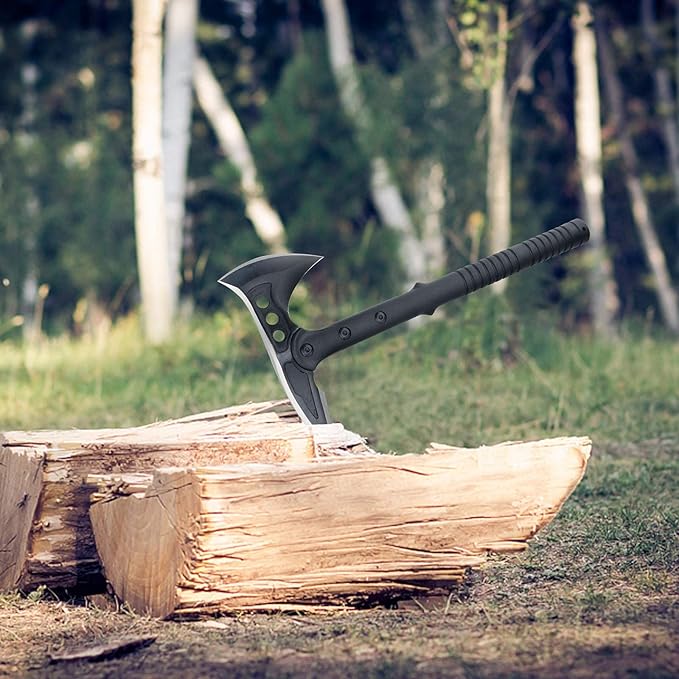 Hitdudu Camping Axe 2Pack Set Spike &amp Hammer Axe