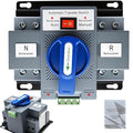 110V Dual Power Automatic Transfer Switch 2P 63A CE Certified ATS Generator Changeover Switch 50Hz/60Hz