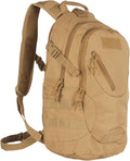 Fox Outdoor Products Scout MOLLE Day Pack | Compact 20L Tactical Backpack with Hydration Sleeve for EDC Hiking &amp Outdoor Use Coyote