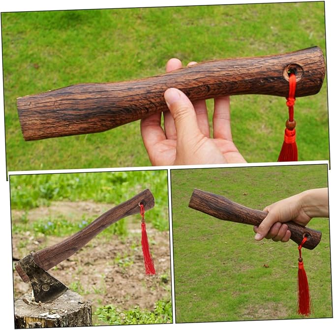 ARTIBETTER 5pcs Wood Axe Handle Axe Handle Replacement Hatchet Wood Part Camping Tools