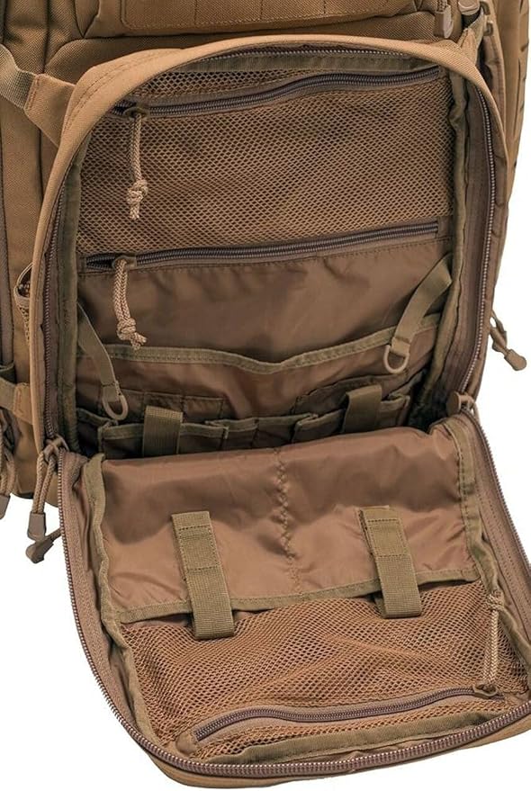 LA Police Gear Atlas 72 Hour Tactical Backpack for Men &amp Women Large Bug Out Bag with MOLLE System Hiking Hunting Combat Backpack Grey