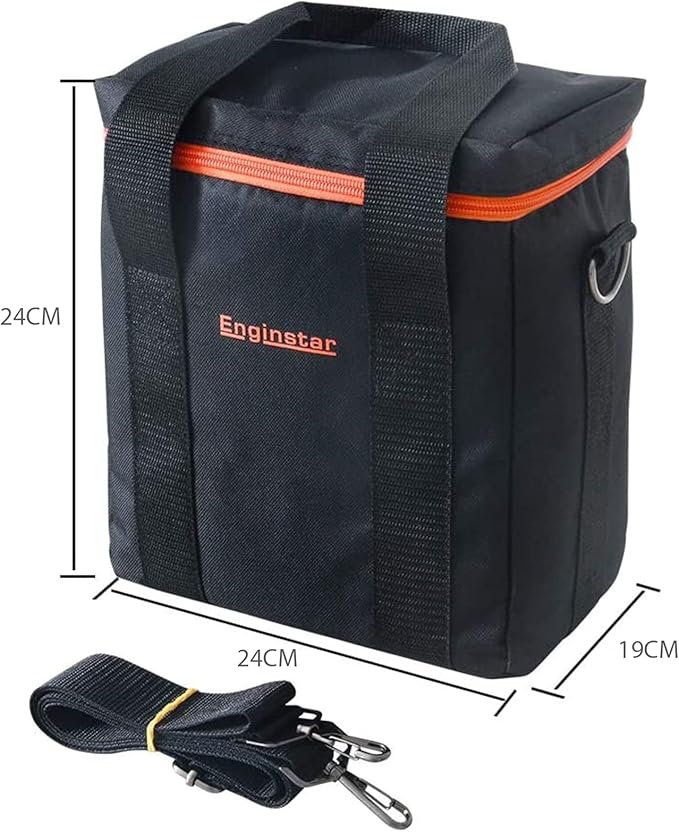 EnginStar Carrying Case Storage box 300W Power StationTravel Business Lunch Bag Shockproof Universal Compatible for Portable Power Station Picnic Camping Wild Fishing Hunting