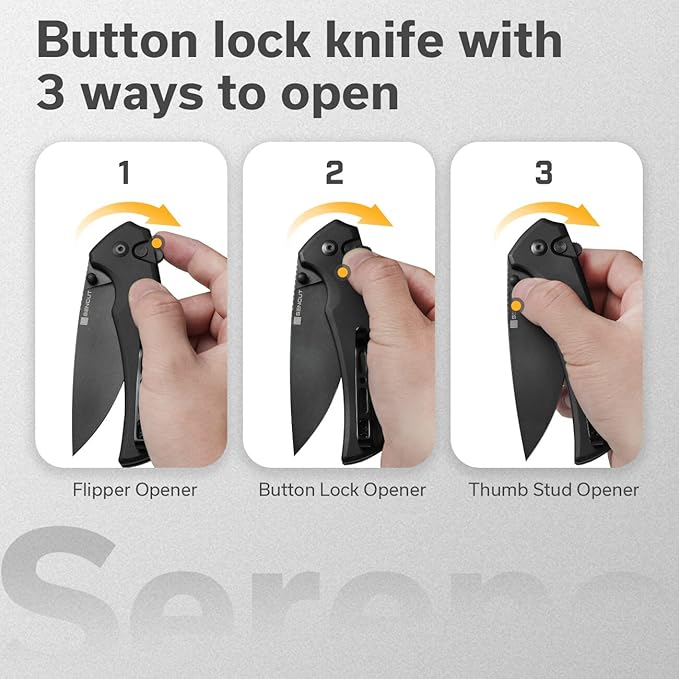 SENCUT ArcBlast Bundles with Serene Pocket Knife