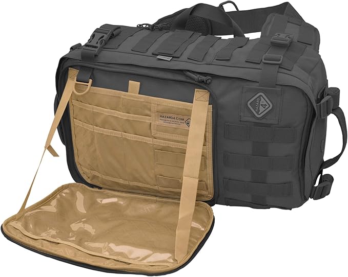 HAZARD 4 Sidewinder(TM) Full-Sized Laptop Sling Pack (R) - Black