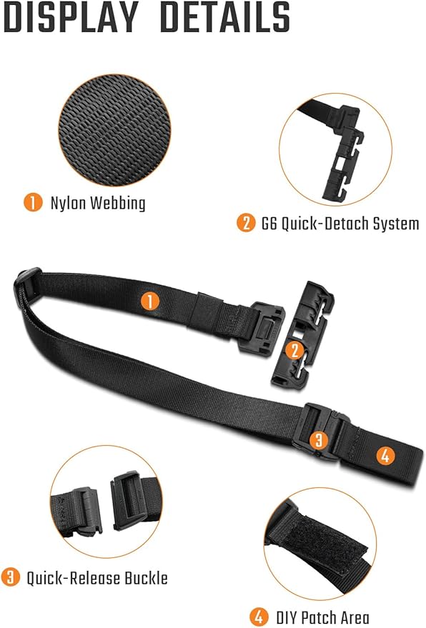 TACTICAL_GEEK Cache L3C EDC Sling Bag &amp TGBelt7 Backpack Chest Strap