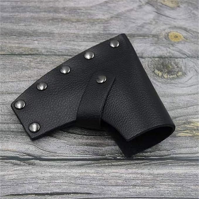 Axe Holster Axe PU Leather Case Axe Head Cover Hatchet for Camping Cover Protector No Axe for Outdoor Camping Blade Protection