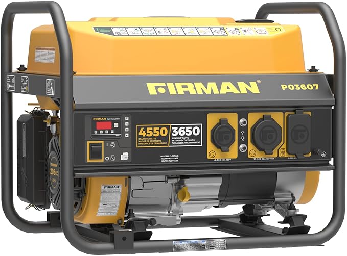 FIRMAN P03607 Extended Run Time Portable Generator