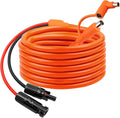 25FT Solar Panel Connectors to DC 8mm Adapter Cable 12AWG+14AWG Solar Cable Cord with DC8020/7909Compatible with Jackery AnkerGZ YetiBLUETT Portable Power StatioSolar Generator
